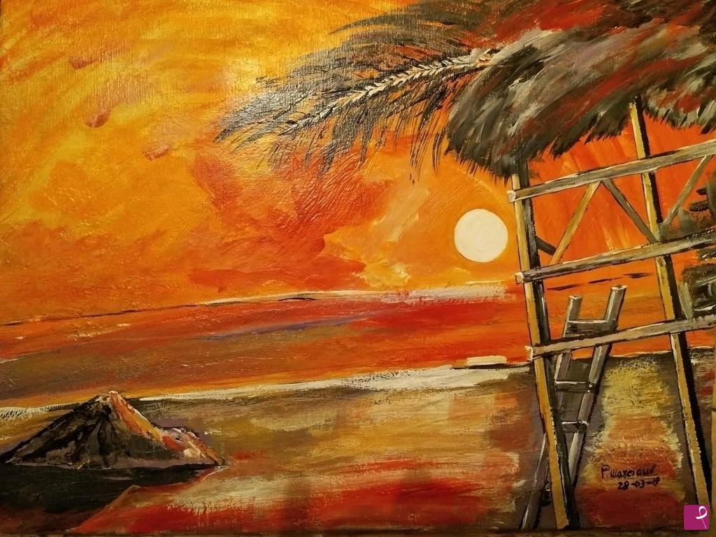quadri in vendita online - "TRAMONTO"
