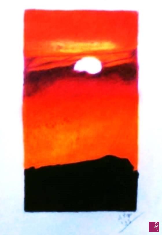 quadri in vendita online -  tramonto