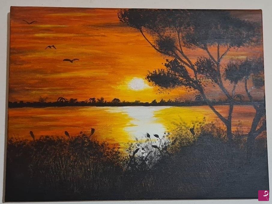 quadri in vendita online - Tramonto