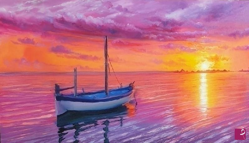 quadri in vendita online - Tramonto