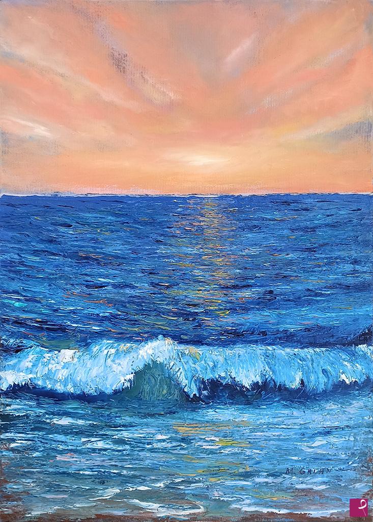 quadri in vendita online - Tramonto