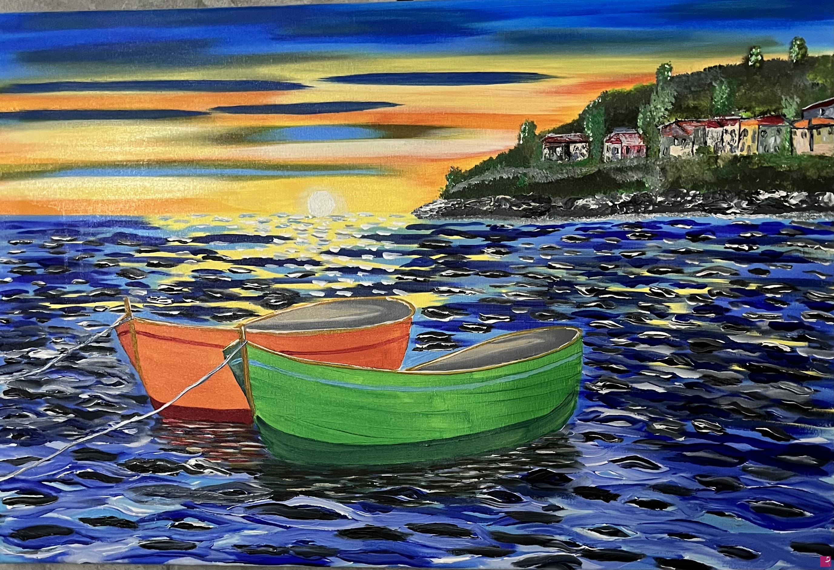 quadri in vendita online - Tramonto