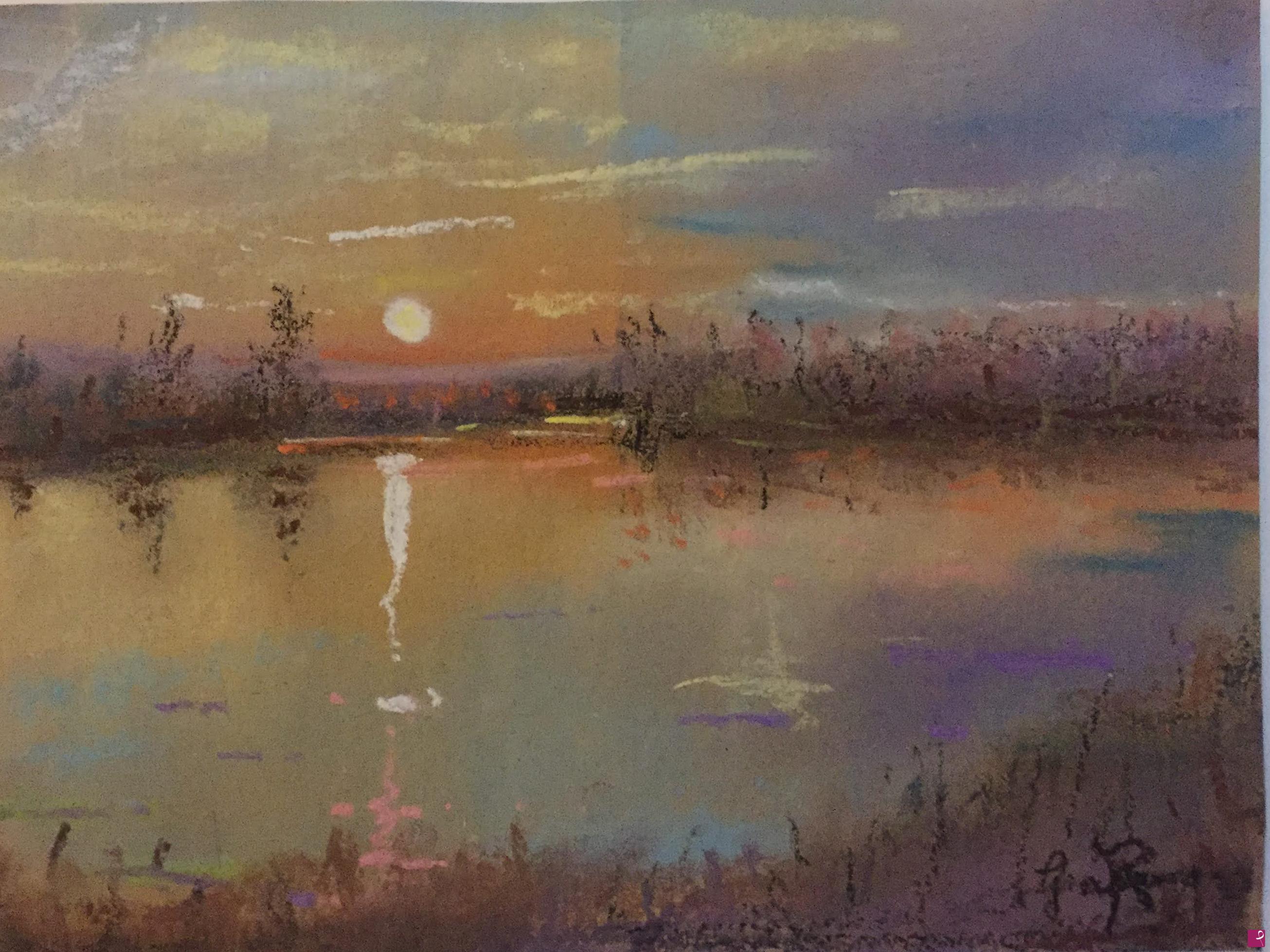 QUADRO DIPINTO OLIO Su Tela Roma Tevere Pittore Urbani EUR 40,00 - 7