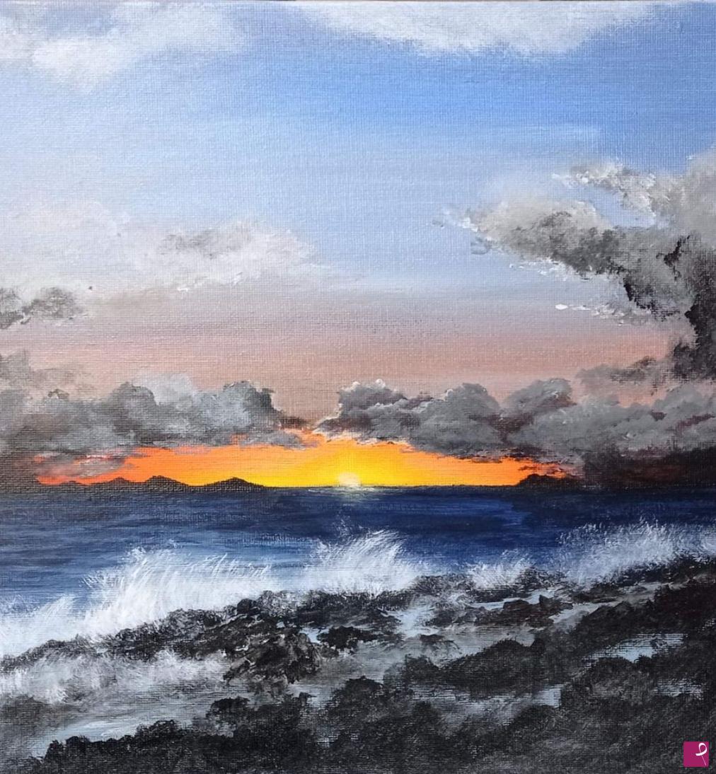 quadri in vendita online - Tramonto