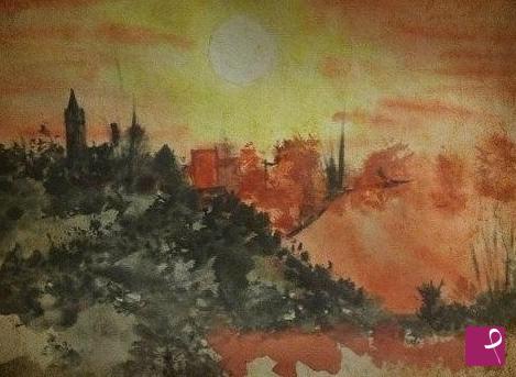 quadri in vendita online - Tramonto