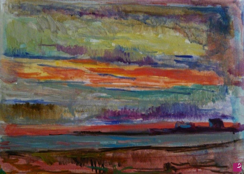 quadri in vendita online - tramonto