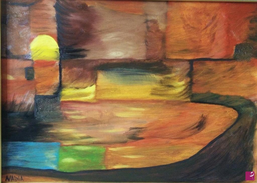 quadri in vendita online - Tramonto 