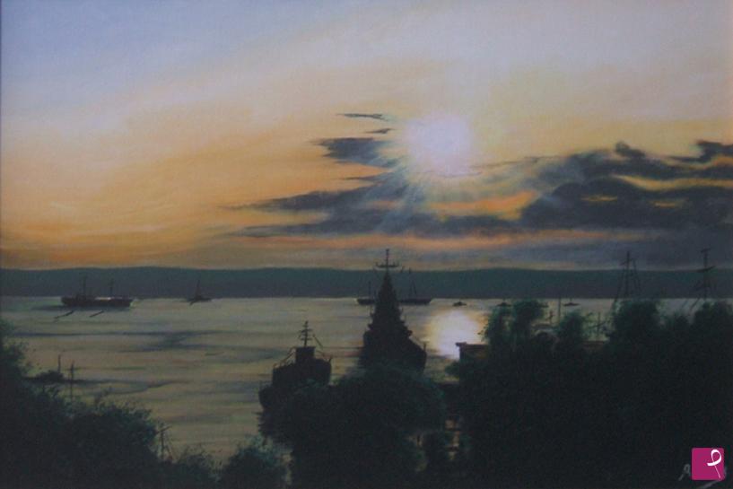 quadri in vendita online - Tramonto