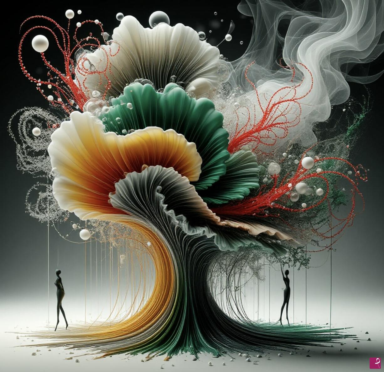 quadri in vendita online - Tree of Encounters