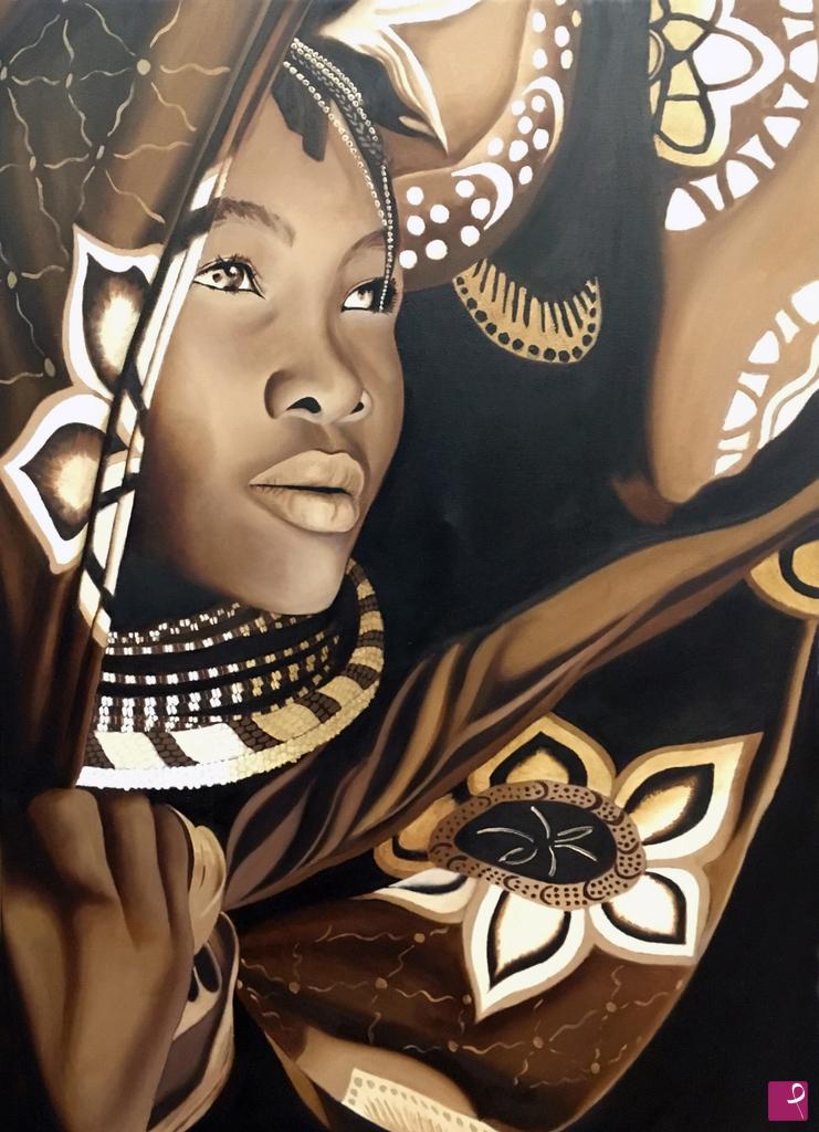 quadri in vendita online - Tribal Woman