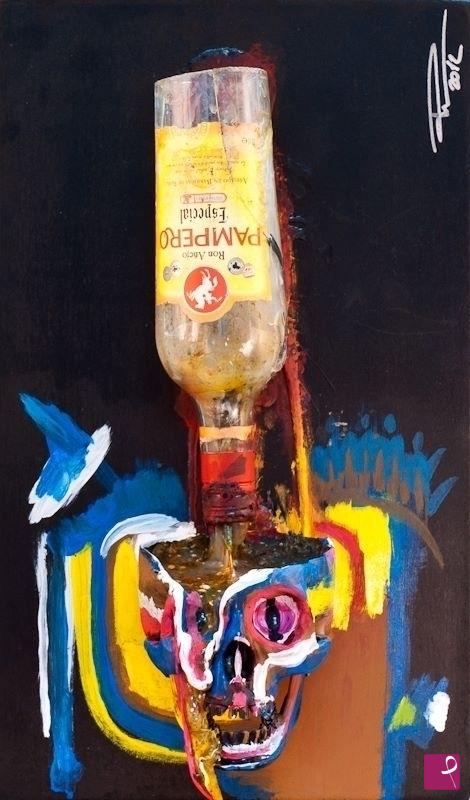 quadri in vendita online - Tributo a Basquiat