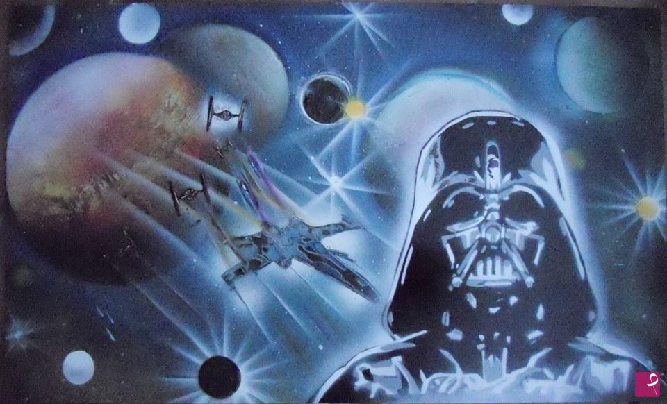 quadri in vendita online -  TRIBUTO a Guerre stellari.