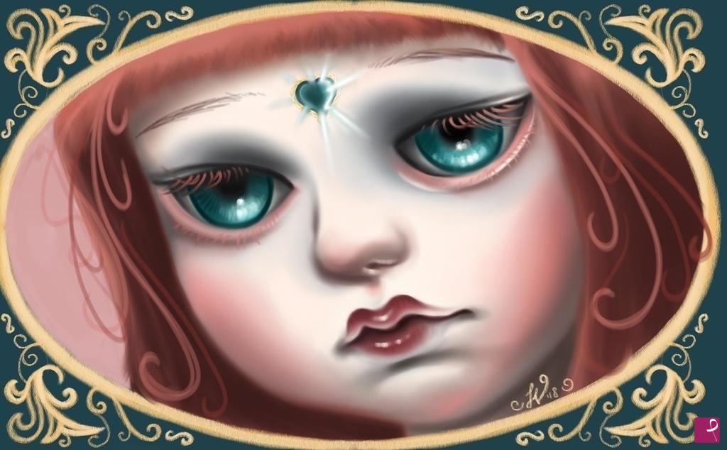 quadri in vendita online - Tristana-Victorian Doll II