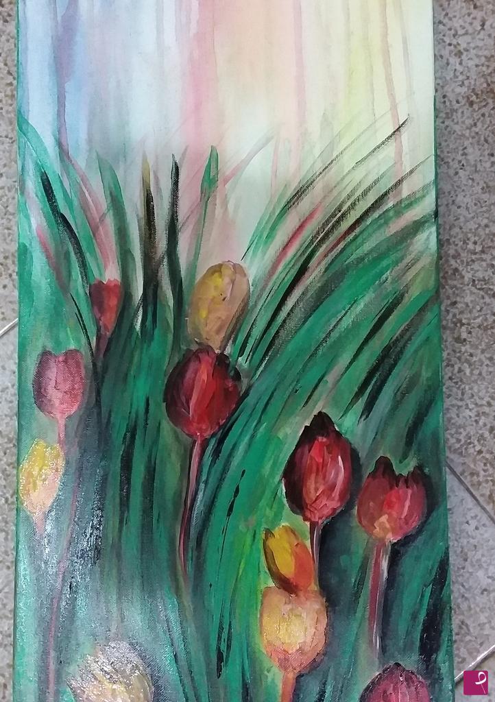 quadri in vendita online - Tulips