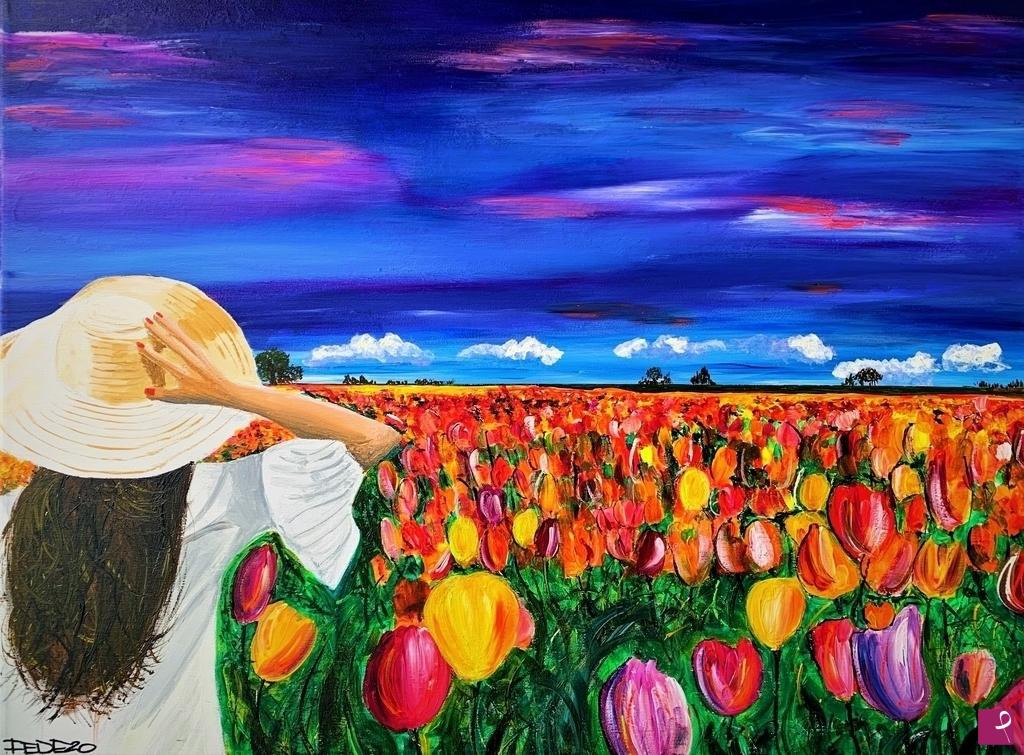 quadri in vendita online - TULIPS