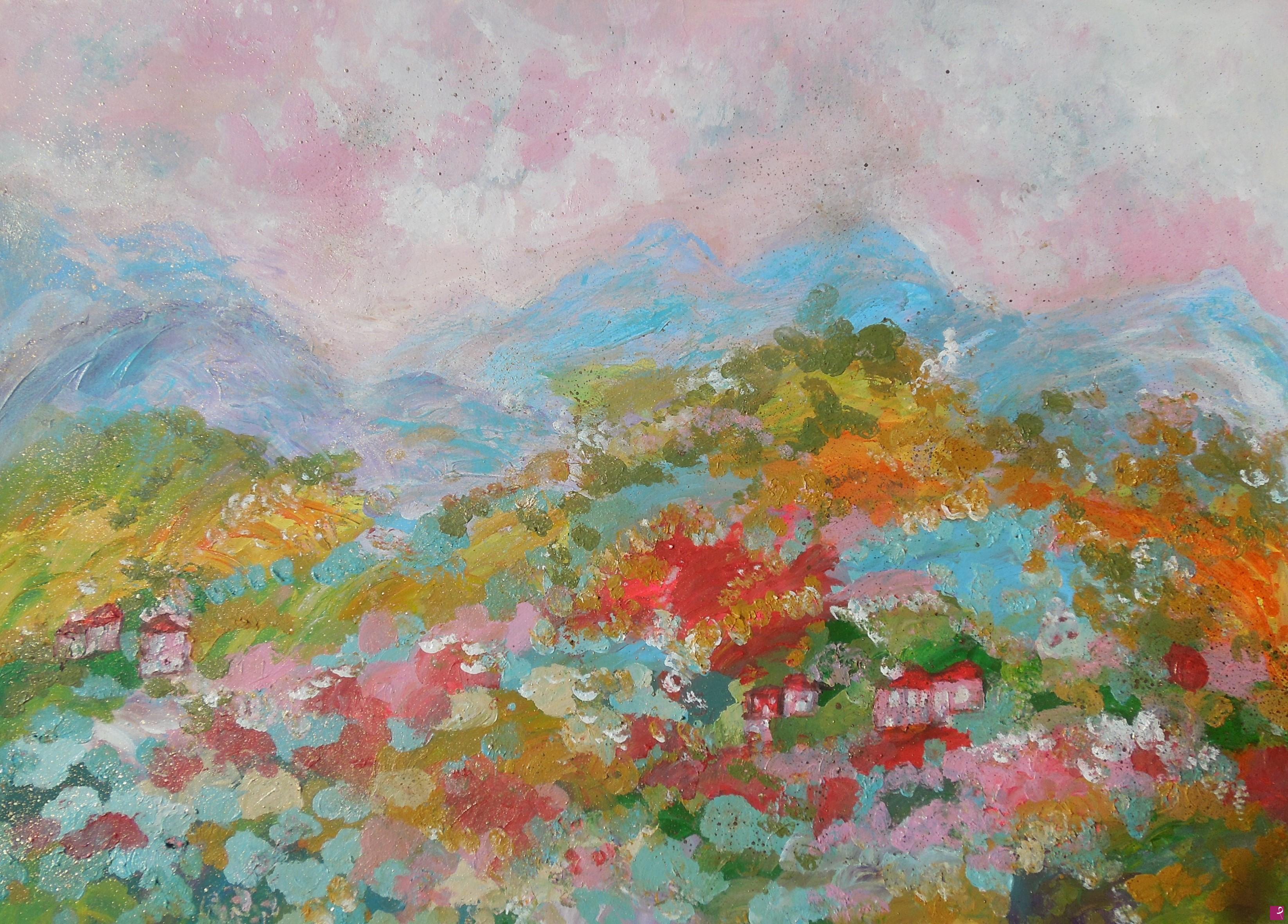 quadri in vendita online - Tuscan hills in September - 562
