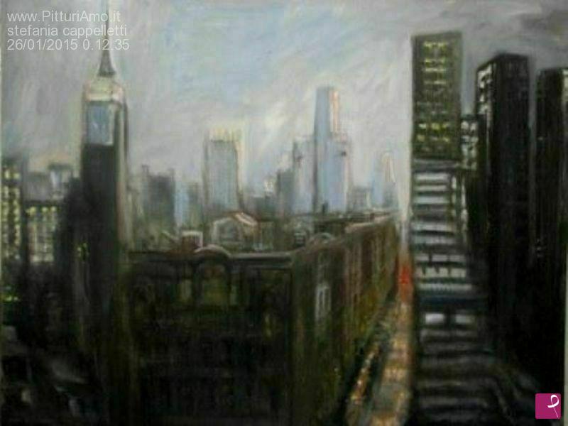 quadri in vendita online - TWILIGHT  NY