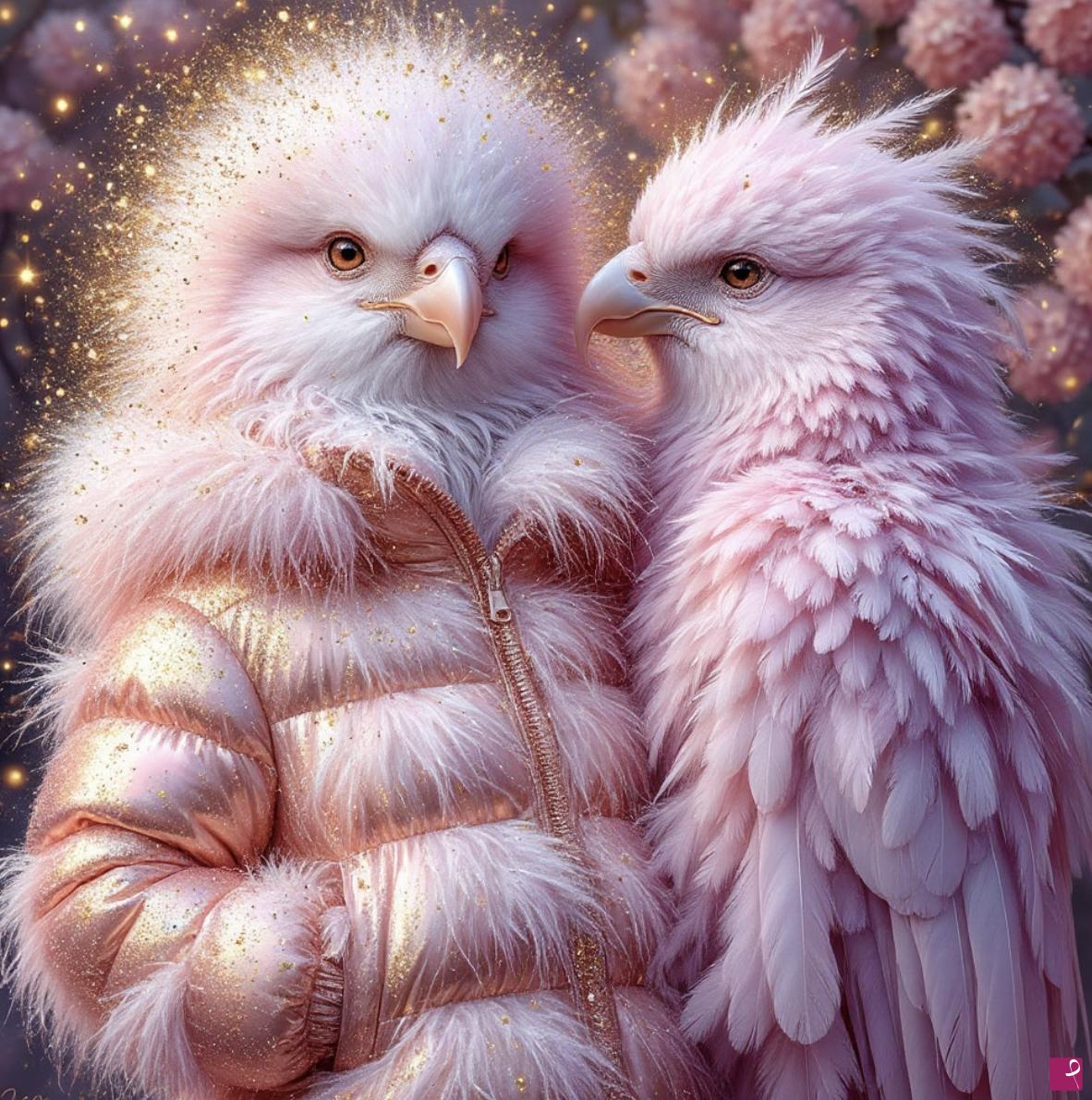 quadri in vendita online - Two birds
