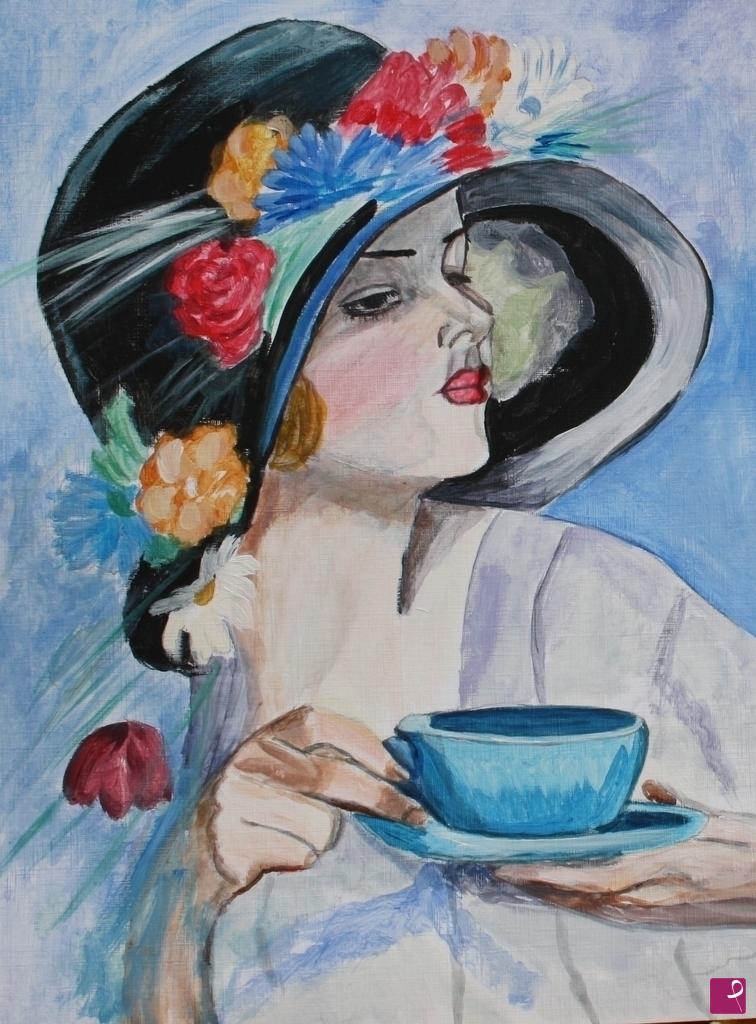 quadri in vendita online - un caffè