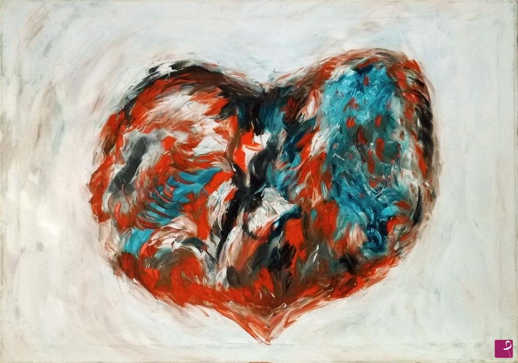 quadri in vendita online - Understanding Heart