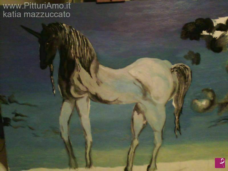 quadri in vendita online - unicorno