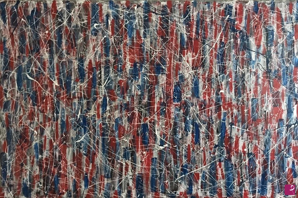 quadri in vendita online - Union Jack Scrambled
