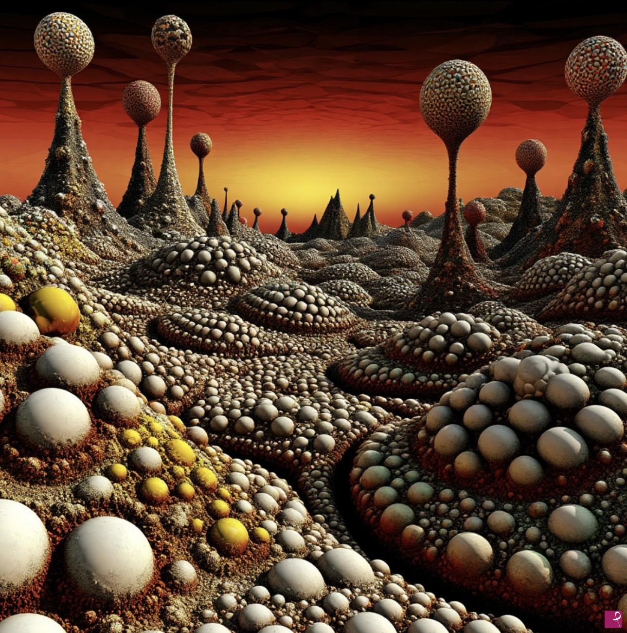 quadri in vendita online - Unknown planet