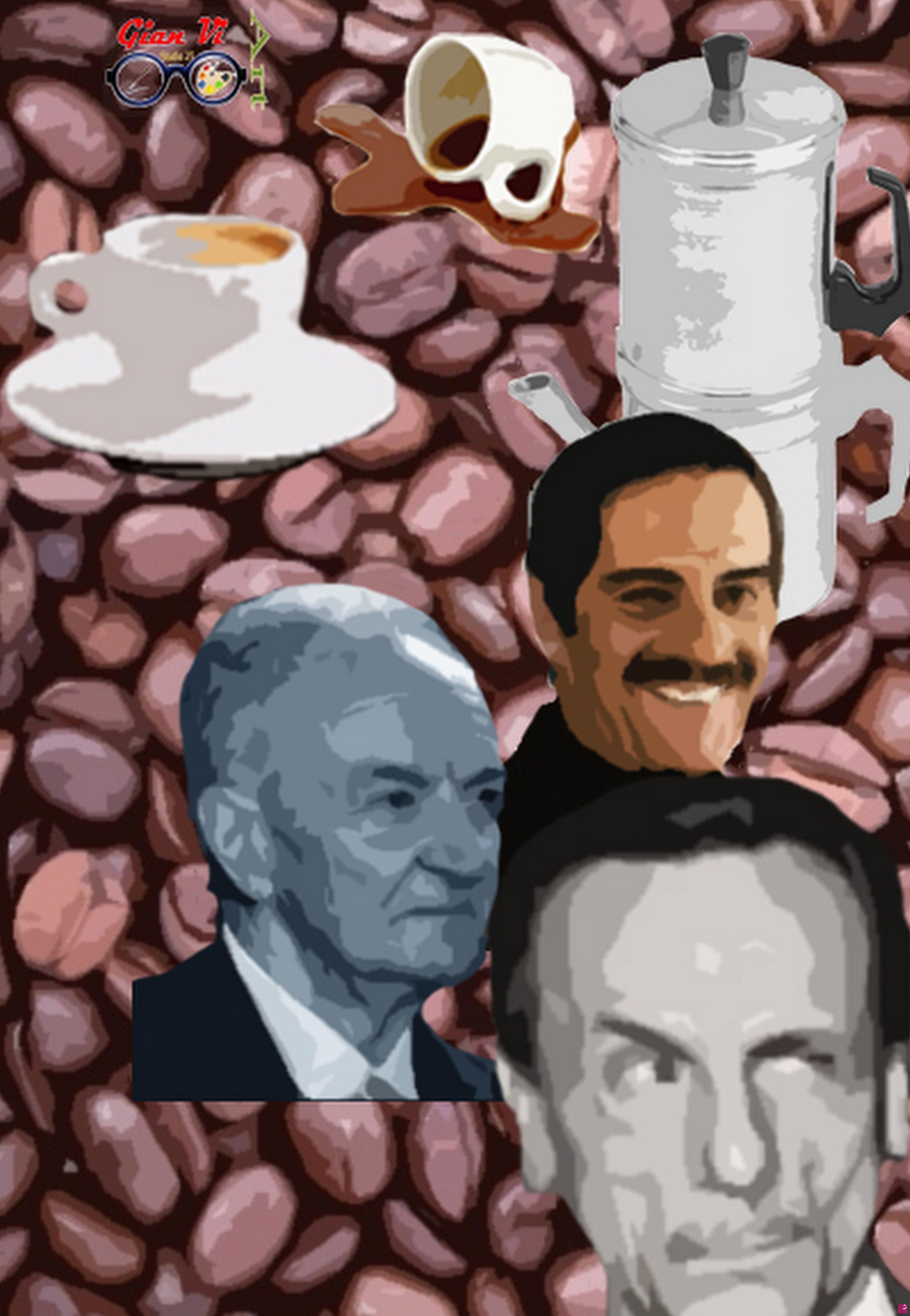quadri in vendita online - Uomini e caffè 
