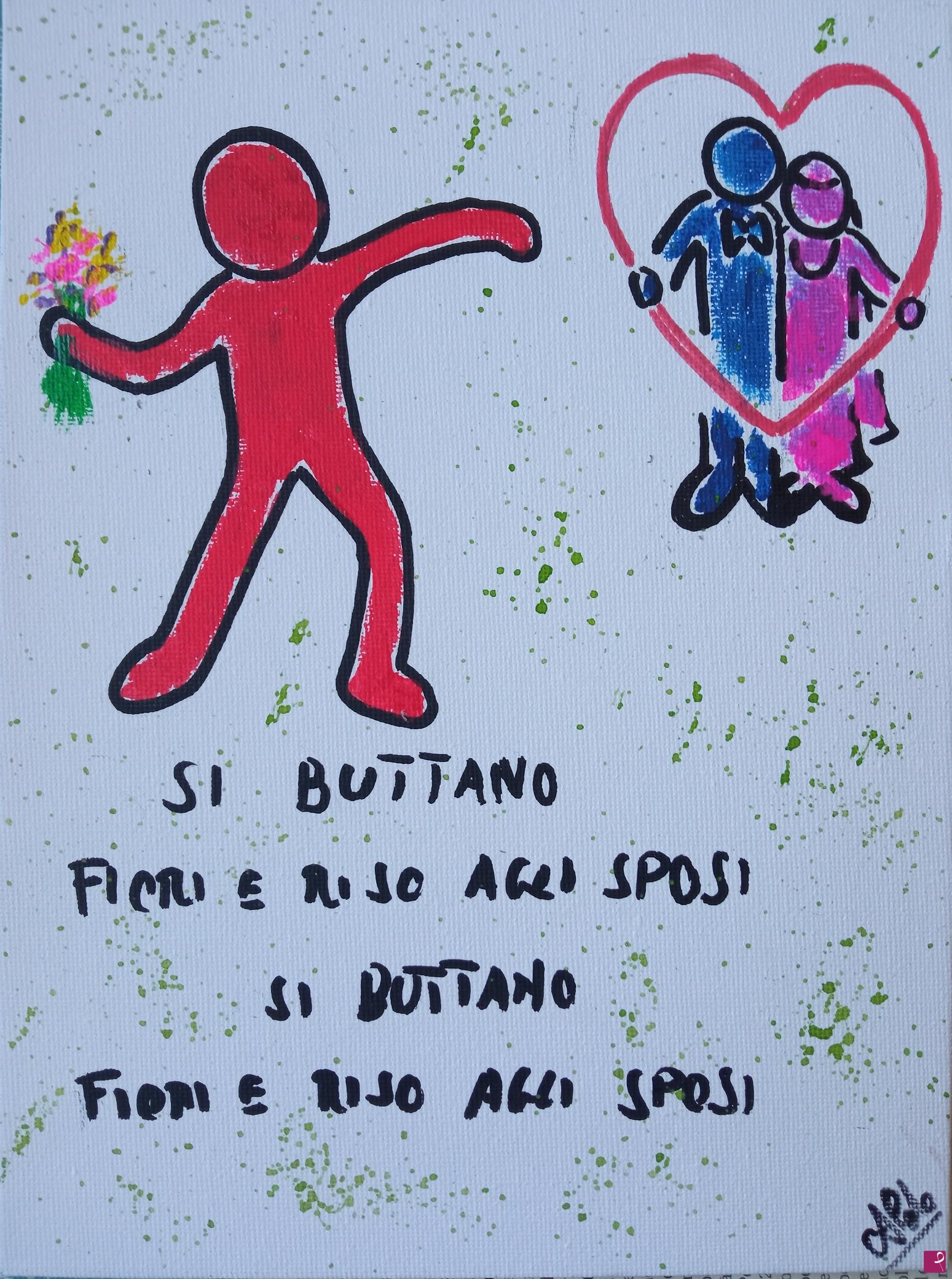 quadri in vendita online - Valzer del buttare 2