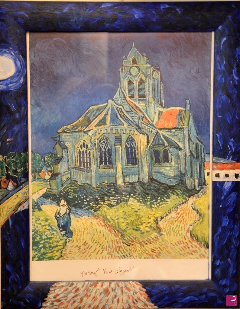 quadri in vendita online - VAN GOGH, LA CHIESA DI AUVERS