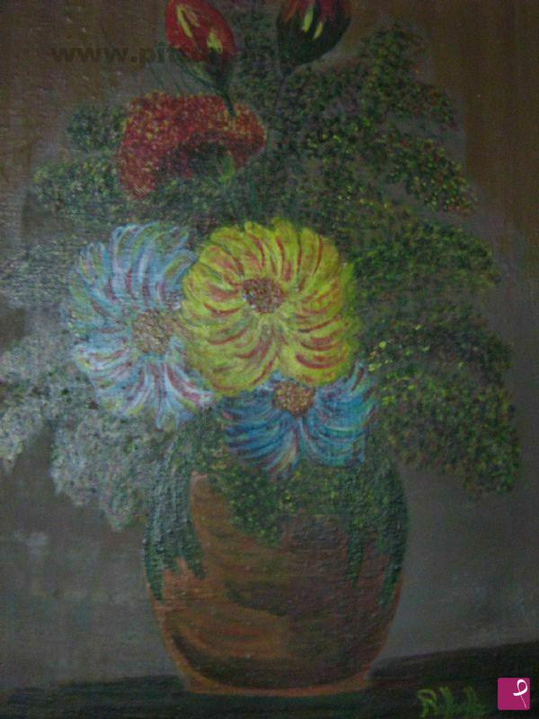 quadri in vendita online - vaso di fiori