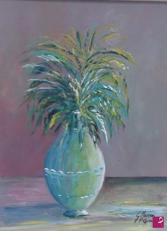 quadri in vendita online - Vaso di fiori
