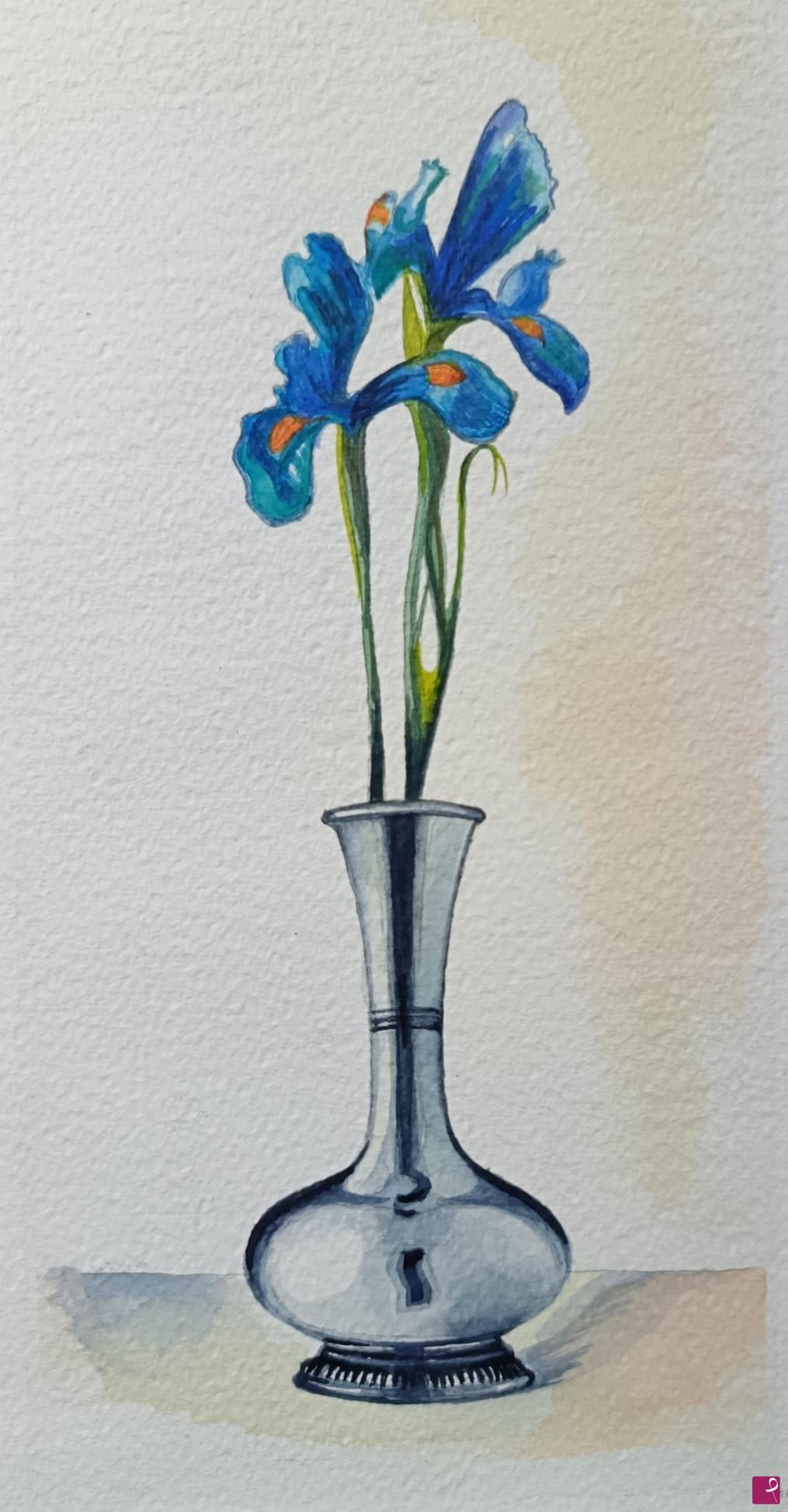 quadri in vendita online - Vaso di fiori