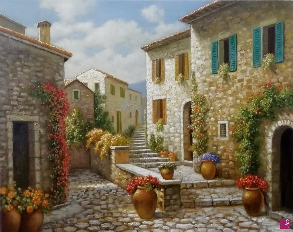 quadri in vendita online - VENDITA QUADRI - Paese siciliano