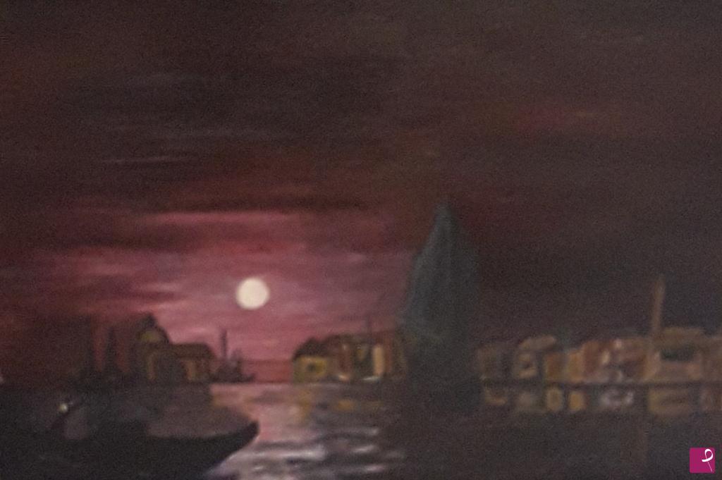 quadri in vendita online - Venezia la notte