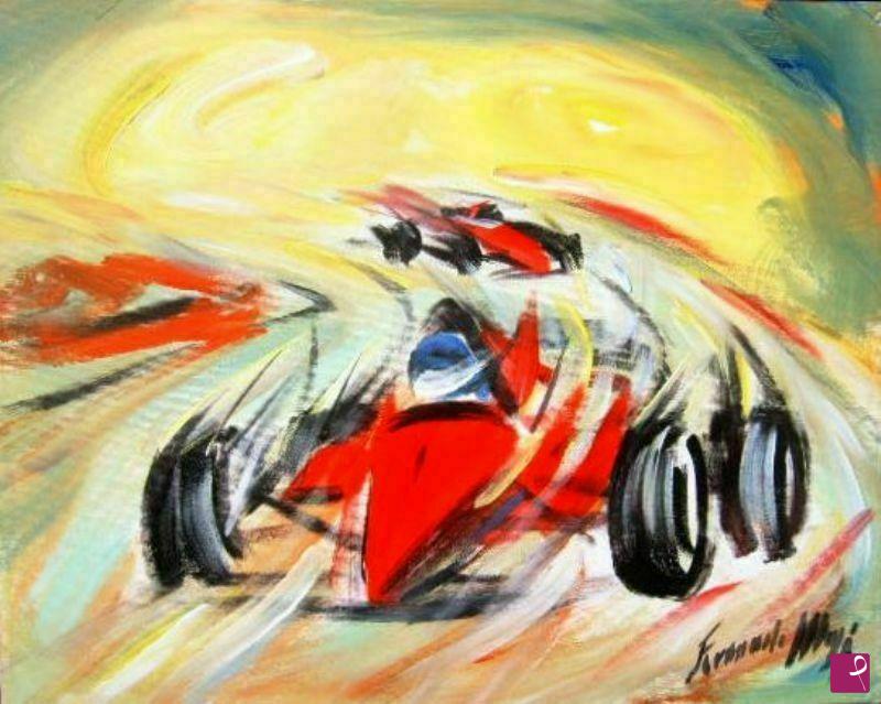 quadri in vendita online - VENTO ROSSO