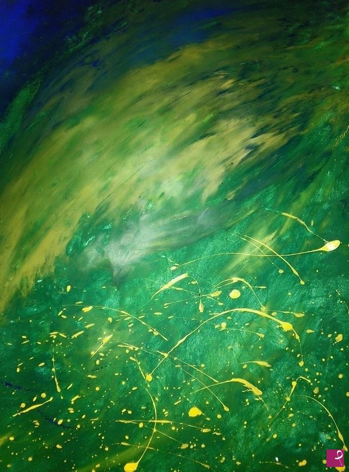 quadri in vendita online - Verde
