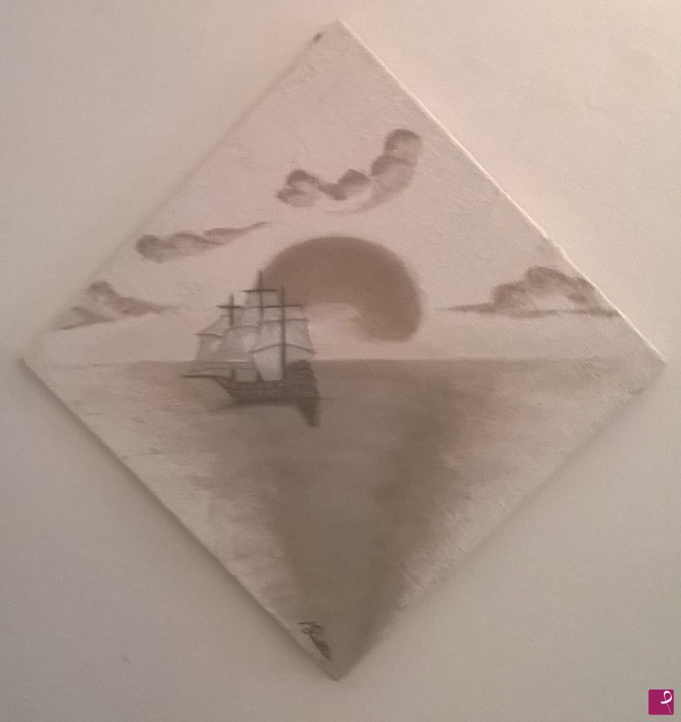 quadri in vendita online - Verso il tramonto 