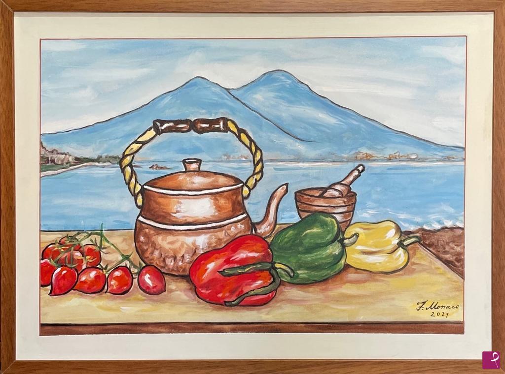 quadri in vendita online - Vesuvio
