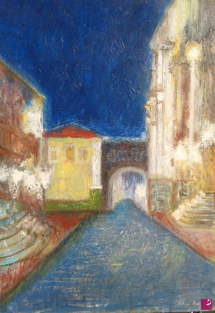 quadri in vendita online - "Via dei crociferi"