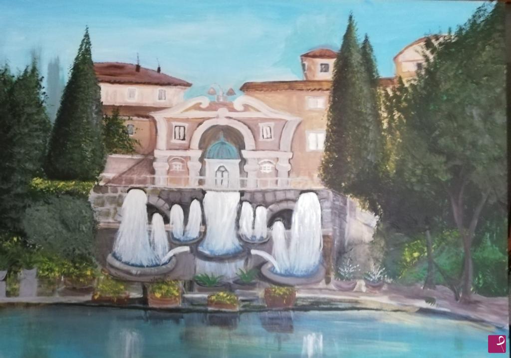 quadri in vendita online - Villa d'este Tivoli