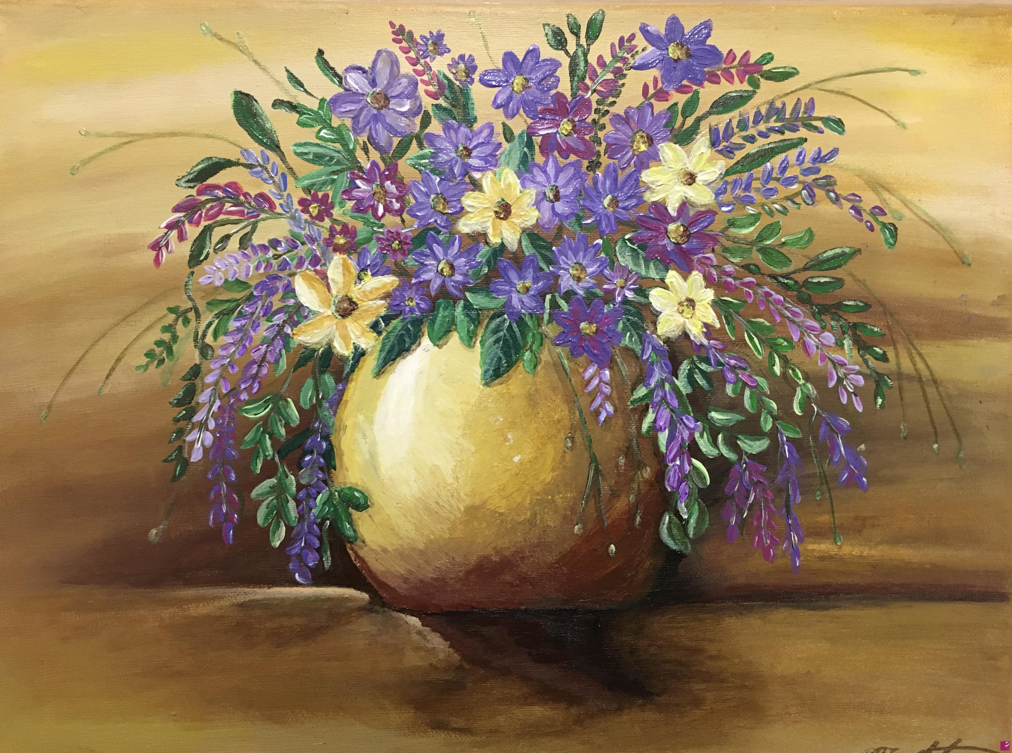 quadri in vendita online - Violette