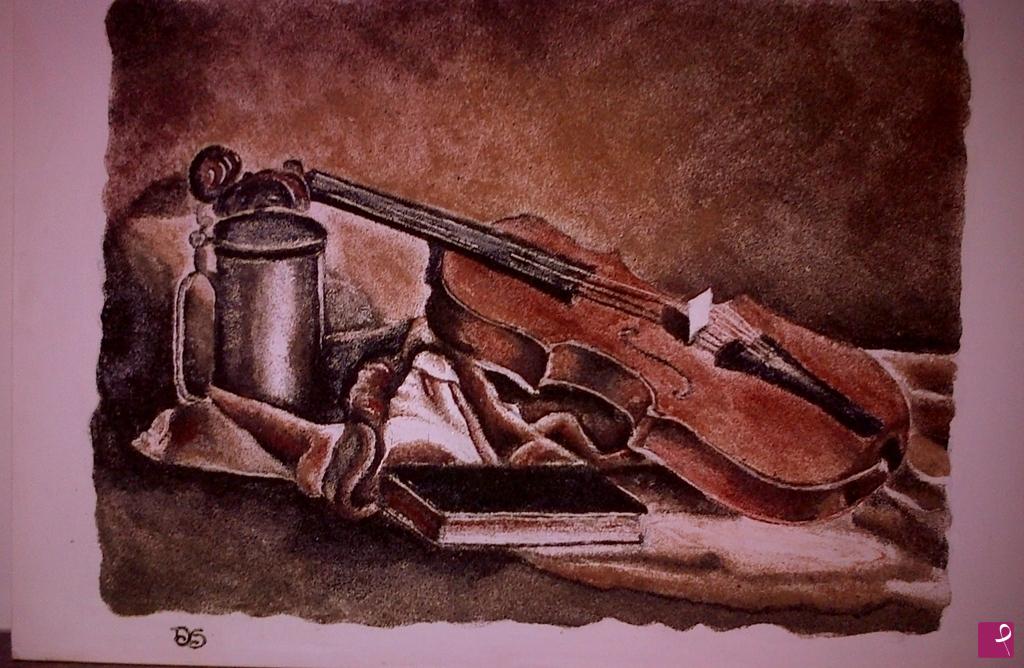 quadri in vendita online - Violino 