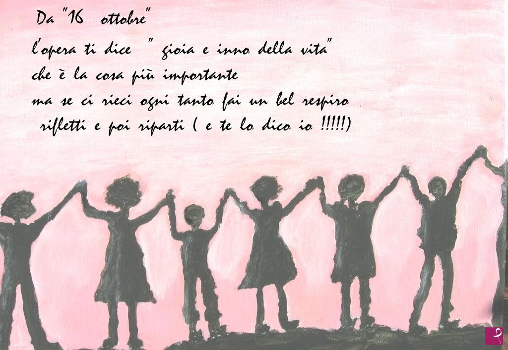 quadri in vendita online - Viva la vita dedicato a Francesca