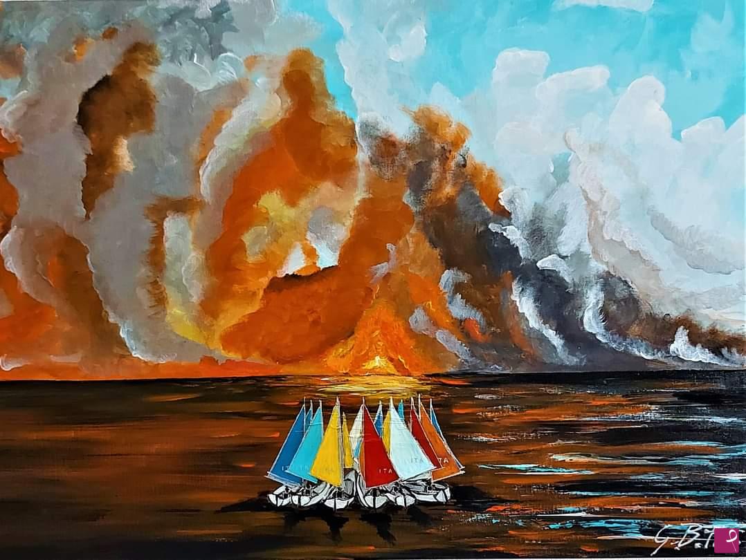quadri in vendita online - Vivere il mare