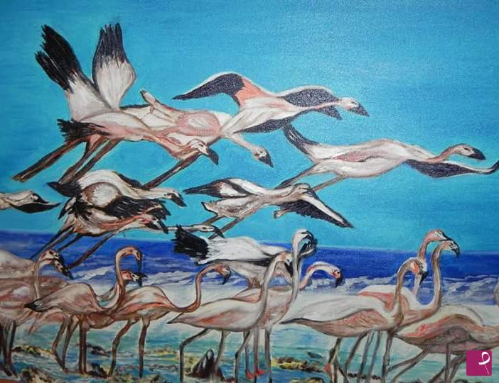 quadri in vendita online - Volo migratorio