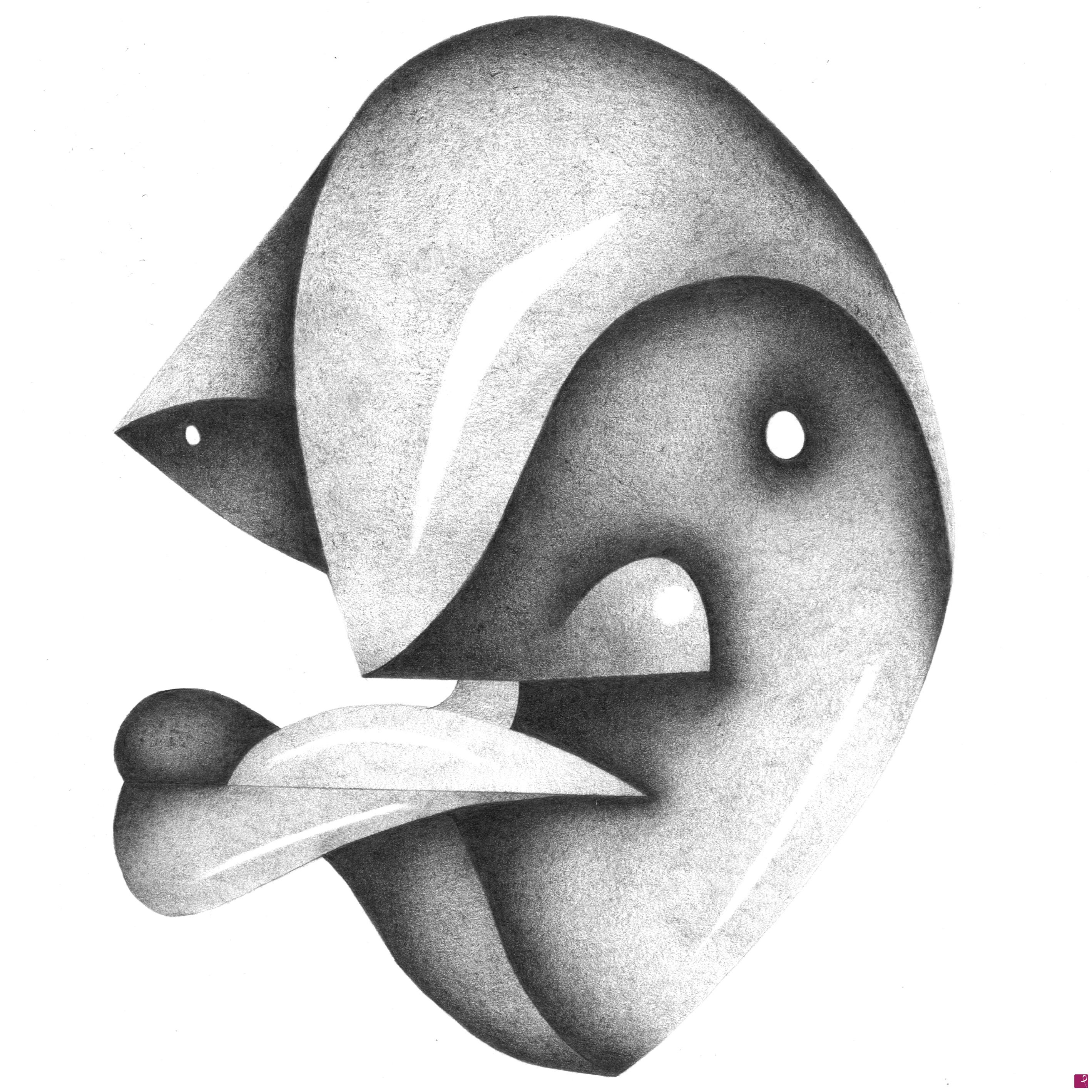 quadri in vendita online - Volto Astratto/Abstract Face #3