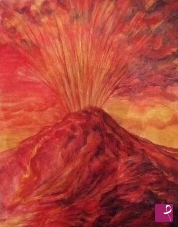 quadri in vendita online - Vulcano