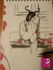 quadri in vendita online - walking devil