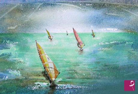 quadri in vendita online -   WINDSURFING